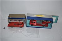 Lot 1922 - Two Dinky fire engines