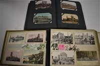 Lot 105 - Two postcard albums