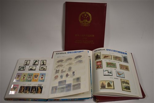 Lot 79 - Three albums of Chinese stamps