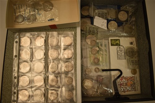 Lot 189 - British silver and other coinage