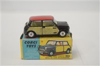 Lot 1980 - Corgi mini cooper with wickerwork