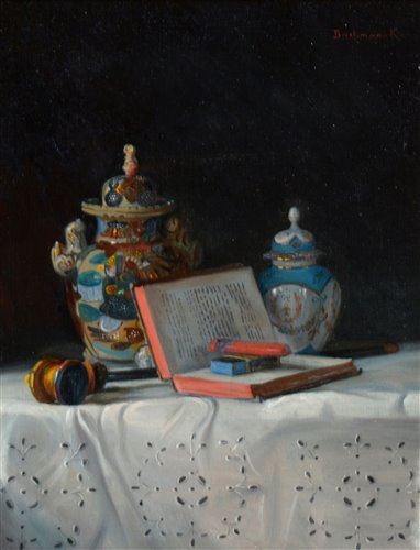 Lot 285 - Attributed to Karoly Bachmann - oil.