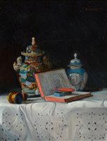 Lot 285 - Attributed to Karoly Bachmann - oil.