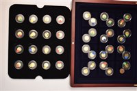 Lot 195 - World's Finest gold miniature coins collection