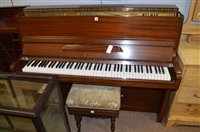 Lot 688 - Welmar upright piano