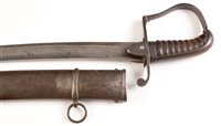 Lot 318 - 1796 pattern light cavalry officer's sword