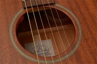 Lot 153 - Tanglewood TW130 SM CE mahogany Guitar and soft case