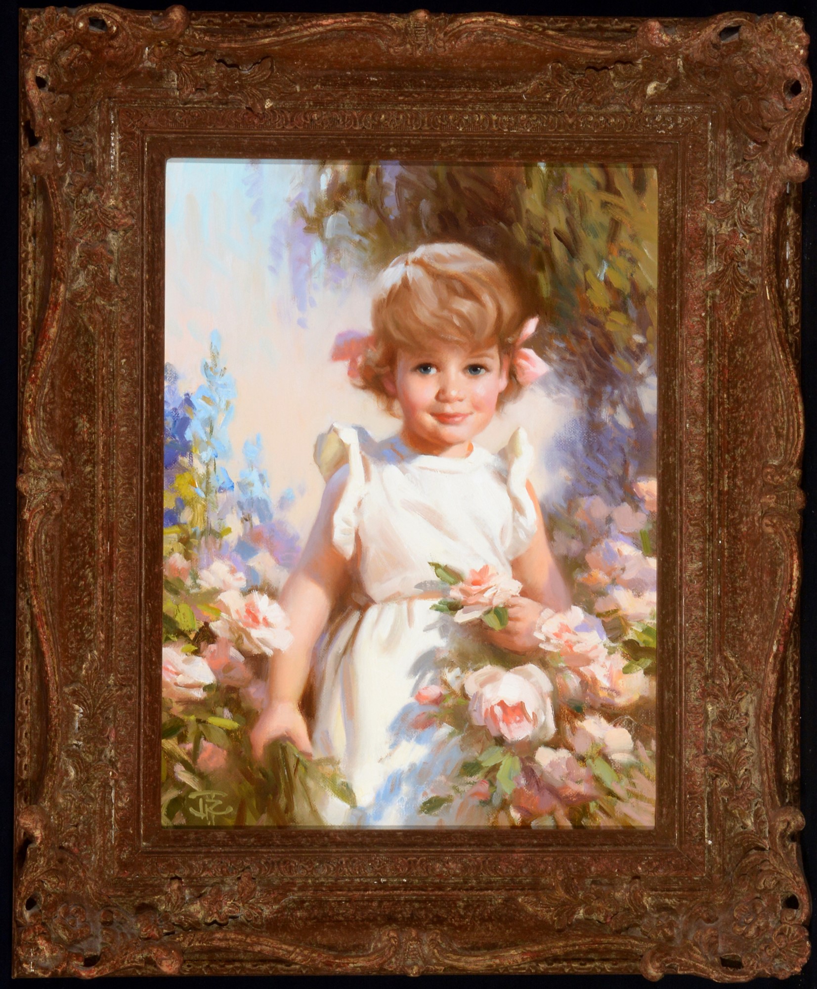 Lot 254 John Richard Townsend oil.