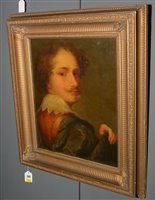 Lot 253 - Manner of Sir Anthony van Dyck - oil.