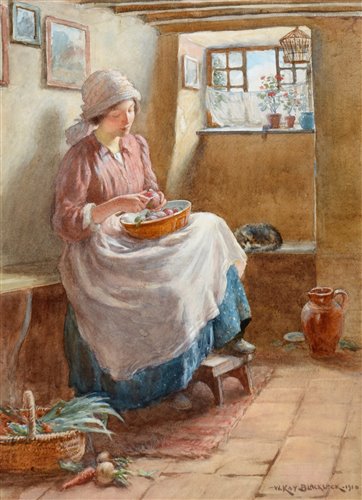 Lot 170 - William Kay Blacklock - watercolour.