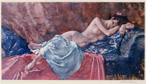 Lot 145 - After Sir William Russell Flint - print.