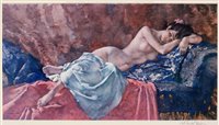 Lot 145 - After Sir William Russell Flint - print.