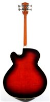 Lot 192 - A Framus semi Acoustic  Bass Guitar