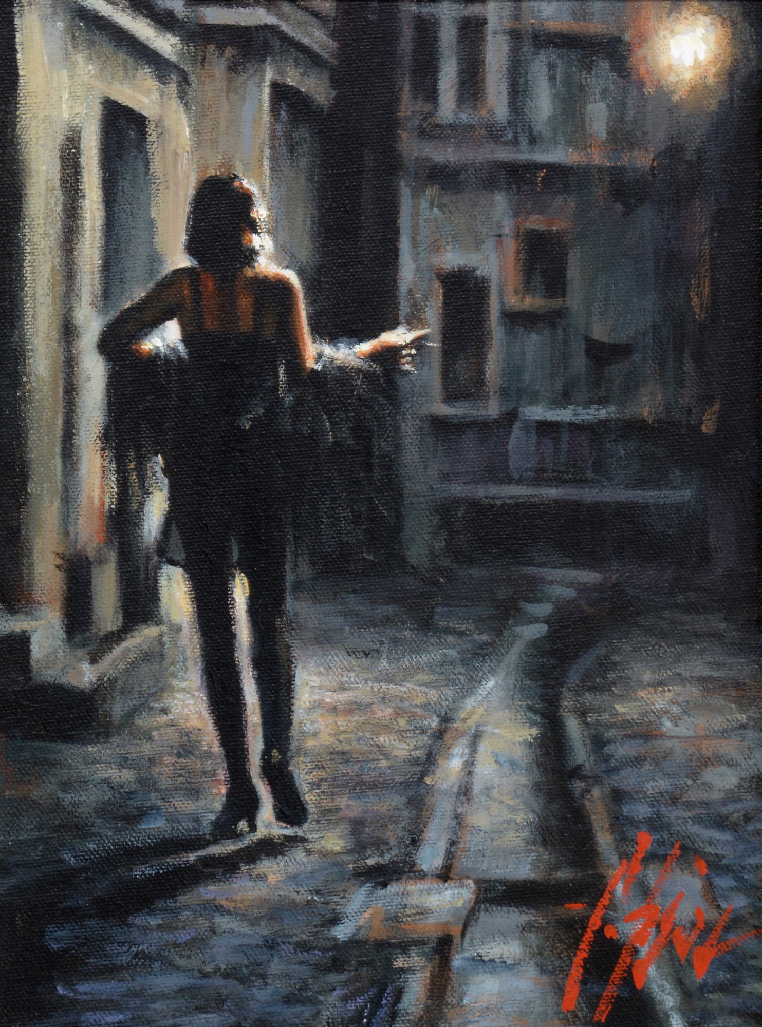 Lot 223 - Fabian Perez - oil.