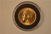 Lot 178 - George V gold sovereign