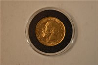Lot 179 - George V gold sovereign