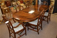 Lot 636 - Dining Table and chairs