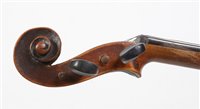 Lot 43 - violin and bow in case