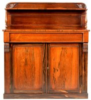 Lot 745 - A Victorian chiffonier.