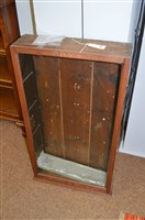 Lot 730 - Fry & Sons display cabinet.