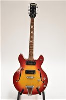 Lot 189 - A Commodore 335 style guitar