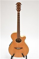 Lot 190 - Hohner electro acoustic guitar