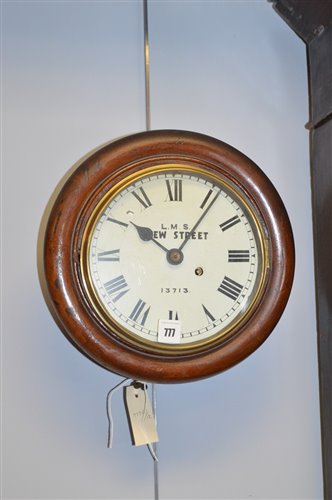 Lot 777 - lms wall clock