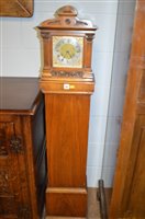 Lot 803 - Pedestal clock