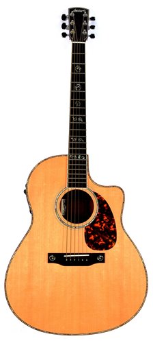 Lot 176-Larrivee acoustic guitar cased