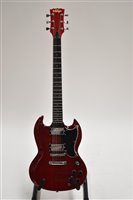 Lot 158 - Vintage SG style guitar