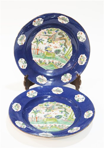 Lot 9 - Pair of Chinese chargers