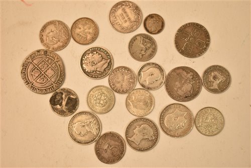 Lot 155 - Silver coinage
