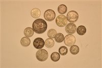 Lot 156 - Silver coinage