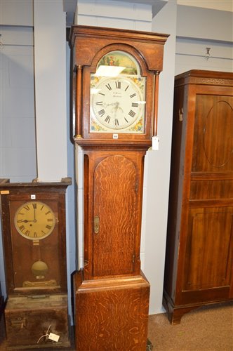 Lot 810 - Dixon 30 day long case clock