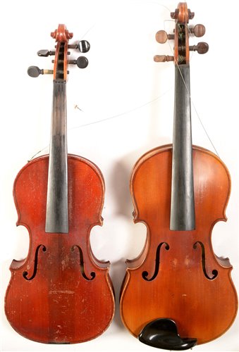Lot 46 - A Mircourt Violin/another