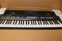 Lot 624 - Yamaha keyboard and stand