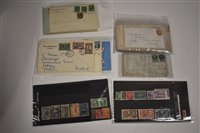 Lot 93 - Oblong box containing QV-QEII Canada range of stamps