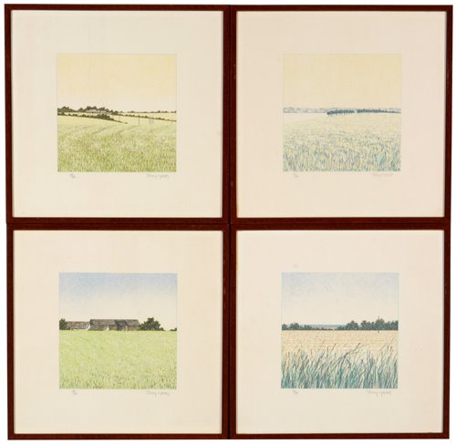 Lot 170 - Tony Yates set of four prints
