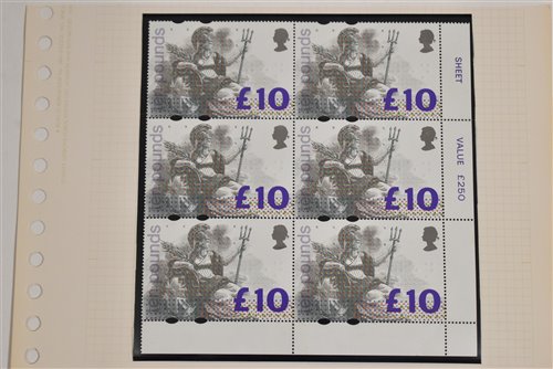 Lot 32 - GB 1993 Britannia £10 value