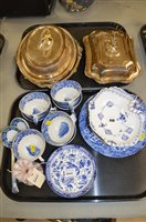 Lot 440 - Copenhagen sweet meat dishes, Copeland Spode and silverplate