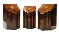 Lot 703 - Three knife boxes.