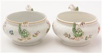 Lot 80 - A pair of early 19th Century sauce tureens.