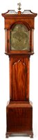 Lot 686 - T. Arlott, Sunderland: a mahogany longcase clock.