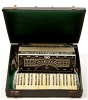 Lot 136 - Scandalli piano accordian