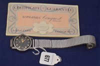 Lot 677 - Longines wristwatch