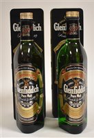 Lot 1102 - Two bottles of Glenfiddich Clan Sutherland whiky, boxed
