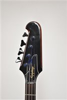 Lot 198 - An Epiphone Firebird bass guitar.