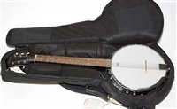 Lot 187 - A Tonewood Guitarjo banjo guitar.