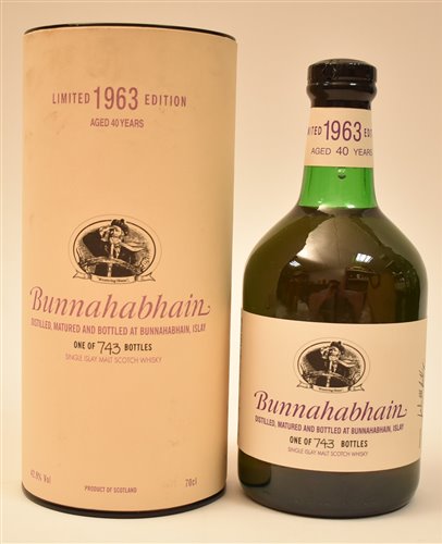 Lot 1020 - Bunnahabhain limited 40 years old