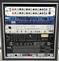 Lot 102 - Outboard rack units; and other musical accessories.